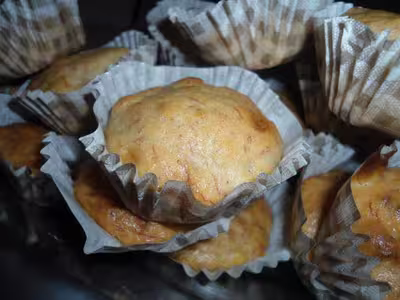 Cupcakes à la banane et au miel