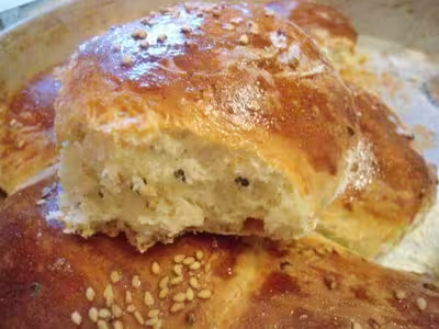 Petits pains aux graines de sésame