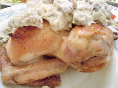 Poulet chasseur à l'orientale