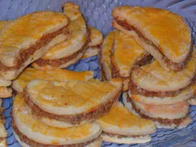Sablés aux amandes et au caramel