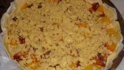 Tarte en crumble