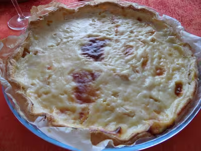 Flan pâtissier aux pruneaux