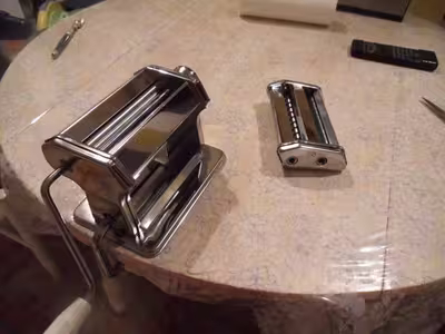Mes premières pâtes fraîches maison!