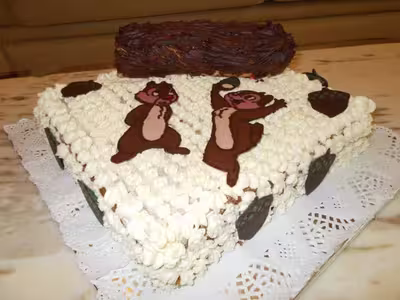 Gâteau anniversaire tic et tac