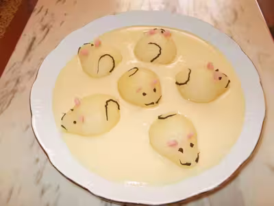 Poires à la crème