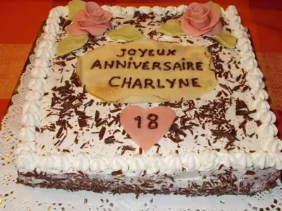 Mûrier gâteau d'anniversaire