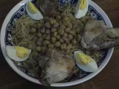 Algérie: Dwida ( vermicelles à l'agérienne)