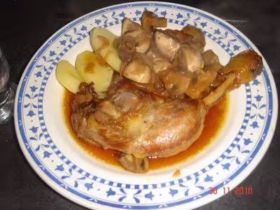 Recette WW: Cuisses de canard au muscat