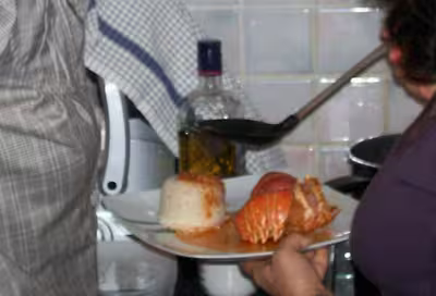Fricassée de langouste