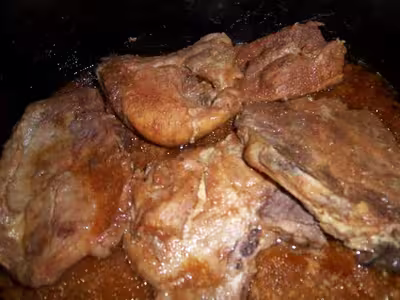 Côtes de porc à ma sauce Mijot'Cook de Seb