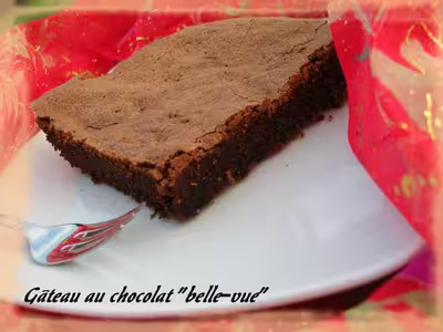 Gâteau au chocolat belle-vue de Christophe Felder