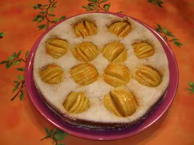 Gâteau de pommes à la russe