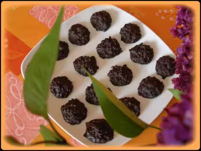 Rochers aux amandes et au nutella