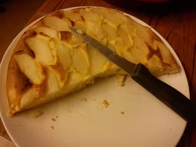 Gâteau light aux poires