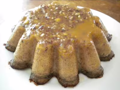 Fondant au café et aux noisettes