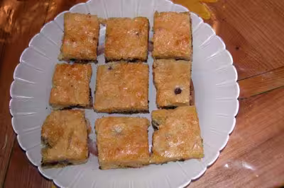 Brownies au chocolat blanc