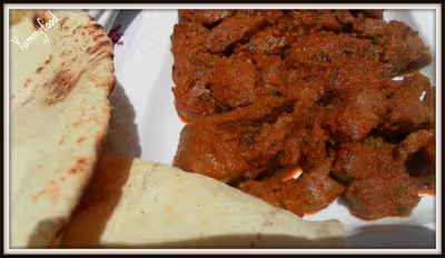 Foie de veau, sauce rouge à la marocaine