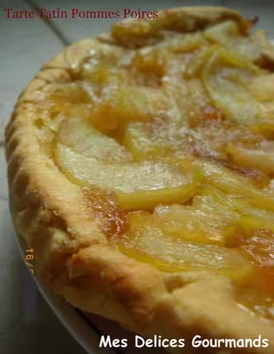 Tarte tatin pommes poires