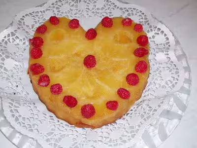 Gâteau renversé à l'ananas par Eliotte