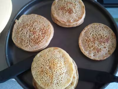 Baghrirs marocain (crêpes mille trous)