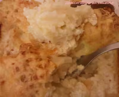 Gratin choux-fleur et ses émincés de poulet