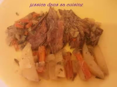 Pot au feu au plat de côte