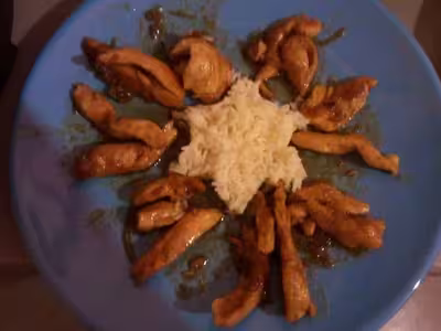 Poulet au caramel version chinoise