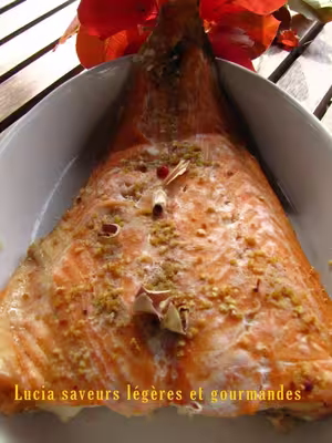 Recette WW: Saumon sur croûte  de sel