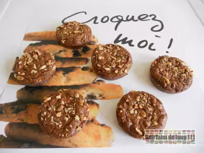 Brownies nutella noix