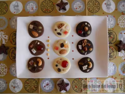 Mendiants aux 3 chocolats