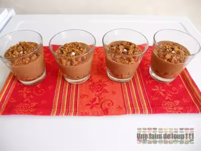 Mousse nutella spéculoos