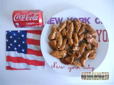 Poulet au coca-cola
