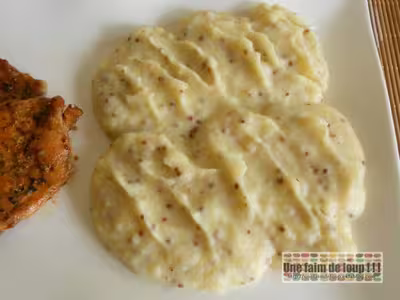 Purée à la moutarde à l'ancienne par Energie71
