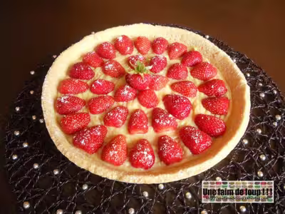 Tarte aux fraises