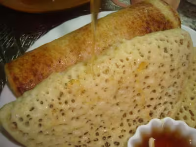 Baghrir algériens (crêpe  algérienne )