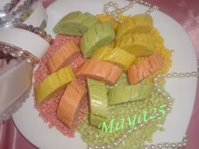 Msemen  farci aux amandes