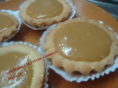 Tartelettes caramel au beurre salé