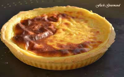 Tarte au flan encore loupée