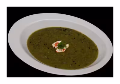 Soupe de fanes de radis