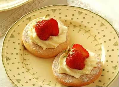 Sablés à la fraise