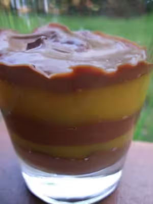 Duo de crèmes chocolat et orange