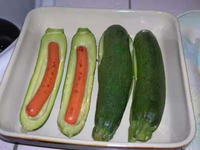 Recette WW : Hot dog de courgettes