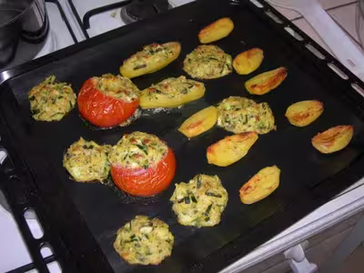 Recette WW : Tomates farcies aux courgettes par tatabalai