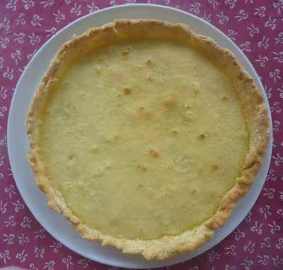 Tarte à la noix de coco/bananes