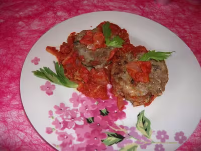 Aubergines aux Tomates et Thym