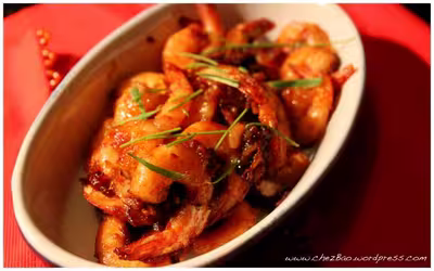 Vietnam : Crevettes caramélisées