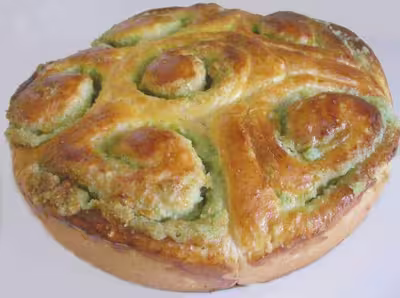 Pistachio rolls (photos) par Popeline