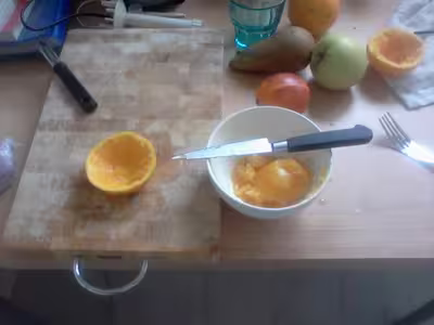 Orange en pâtissière