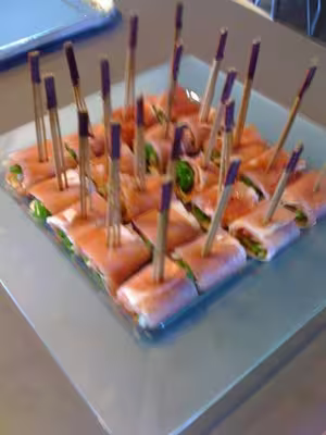 Roulade de jambon ibérique à l'huile de truffe