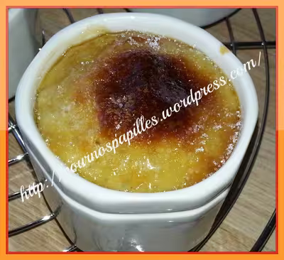 Flan au quinoa coco